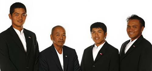 Michael Bibat, Godofredo Galindez Jr., Jay Bayron, Marvin Dumandan